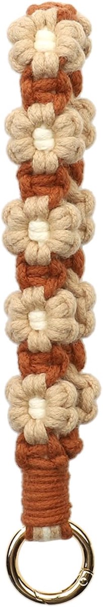 Macrame lint sleutelhanger Lanyard kaart sleutelhanger meisjes cadeau voor vrouw