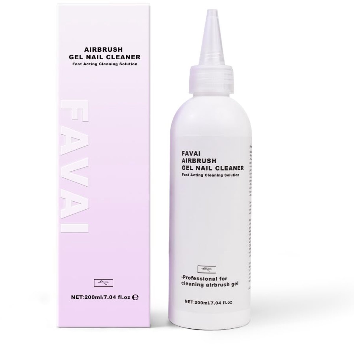 SnelShoppen - Professionele Airbrush Gel Nagelreiniger 200ml - Ideale Oplossing voor Nagelverzorging, Schoonmaken van Airbrush en Nail Art - Voor Thui