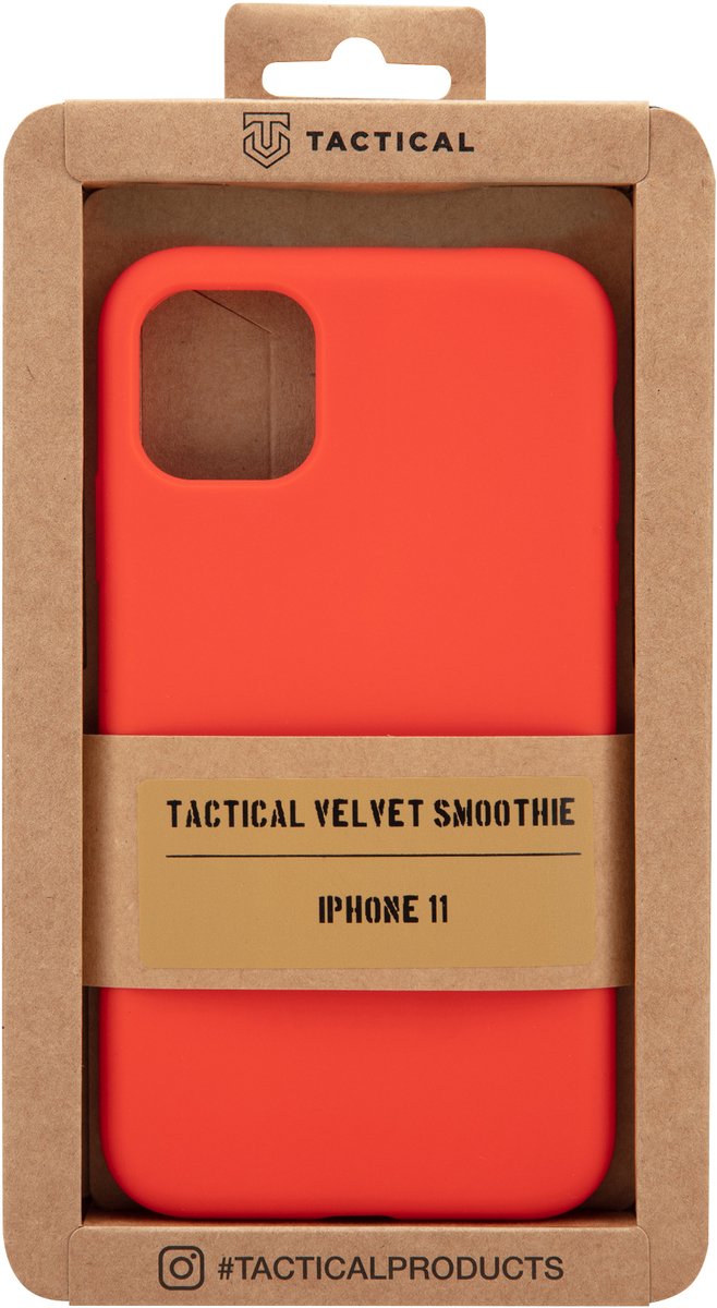 Tactical siliconen hoesje - Geschikt voor iPhone 11 - Chilli