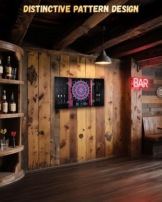 Elektronisch Dartbord - 45 Spellen - Voor 8 Spelers - Inclusief 6 Darts en 50 Tips - Met Scorebord — afbeelding 2
