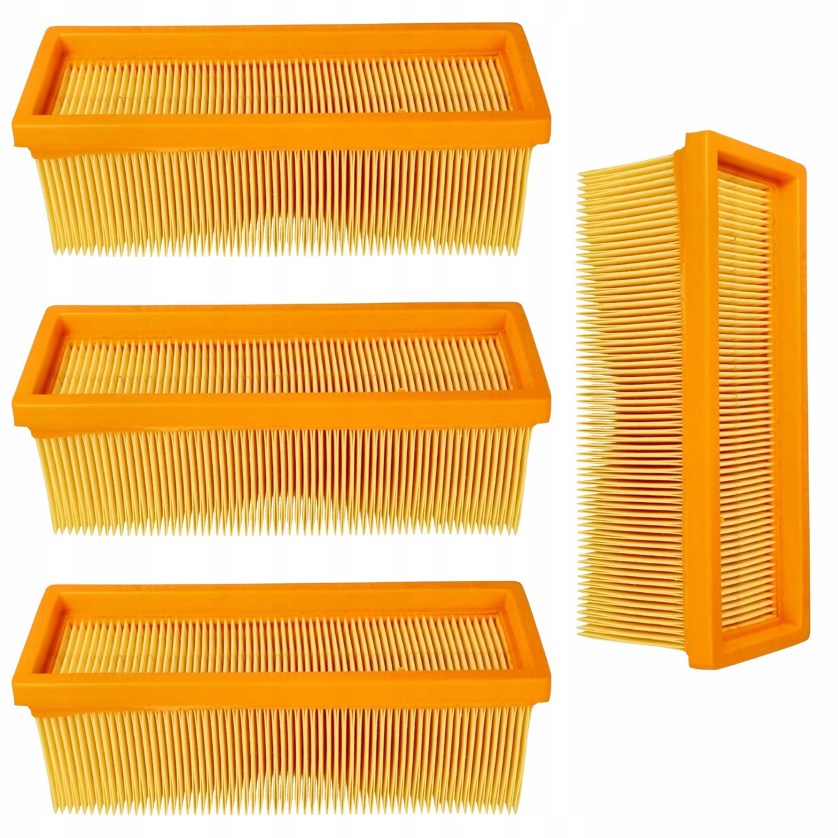 AreoSe - Stofzuigerfilter voor Karcher SE 5.100 SE 6.100 A2501 6.414-498.0 - 4 stuks