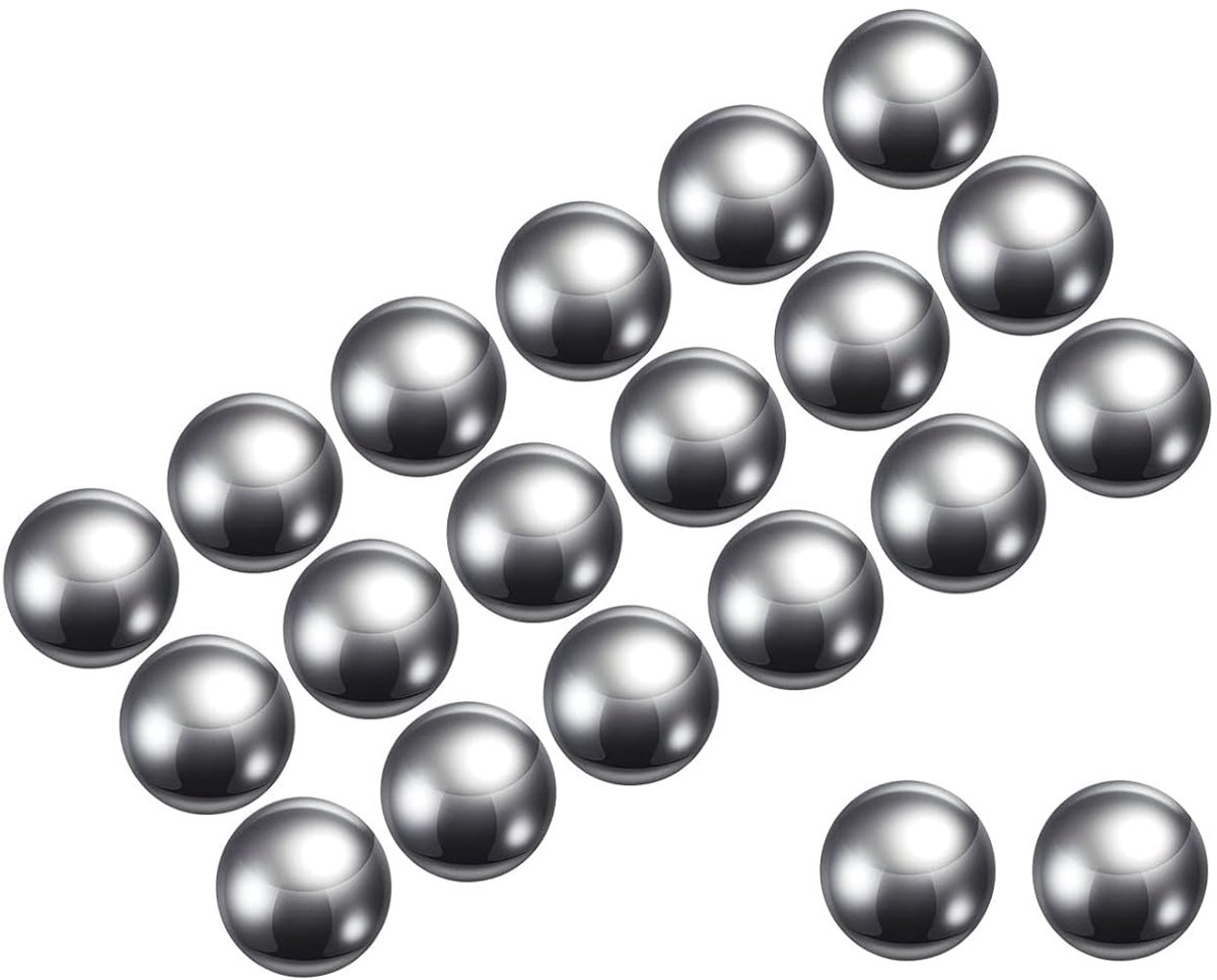 50pcs Precision Balls - [10mm] Carbon Steel voor lagers kleppen gebruik, solide