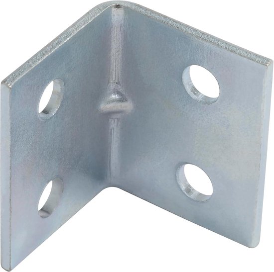 C70213 - 10 montagebeugel hoekversterking - metalen bevestiging 25/25/30mm — afbeelding 3