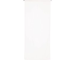 Gordijn - Raambekleding - Woonkamer Decoratie - Geweven en Geverfd Frankrijk - 100x100 cm - Azuurwit