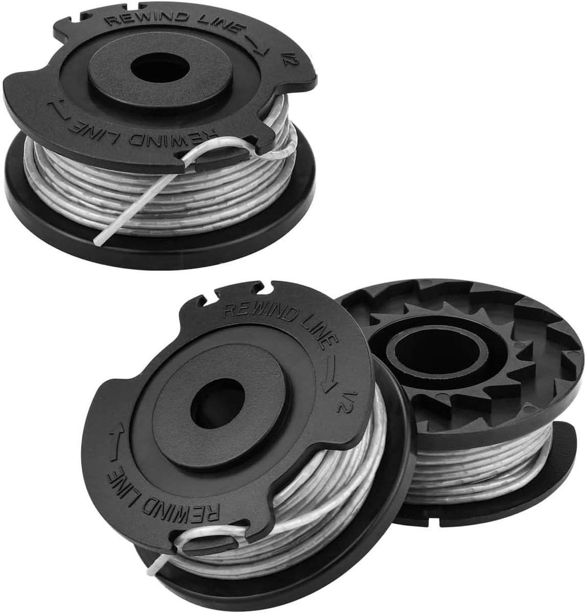 3 stuks grastrimmer spoel vervanging voor Bosch ART 23 SL 26 SL, EasyGrassCut 18, 23, 26, 18-230,18-260, grastrimmer F016800569 F016800385 grastrimmer draad vervangende spoel en lijn