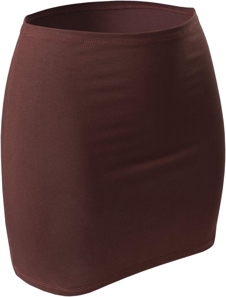Variotube nierwarmer voor dames, shirtverlenging, minirok van katoen