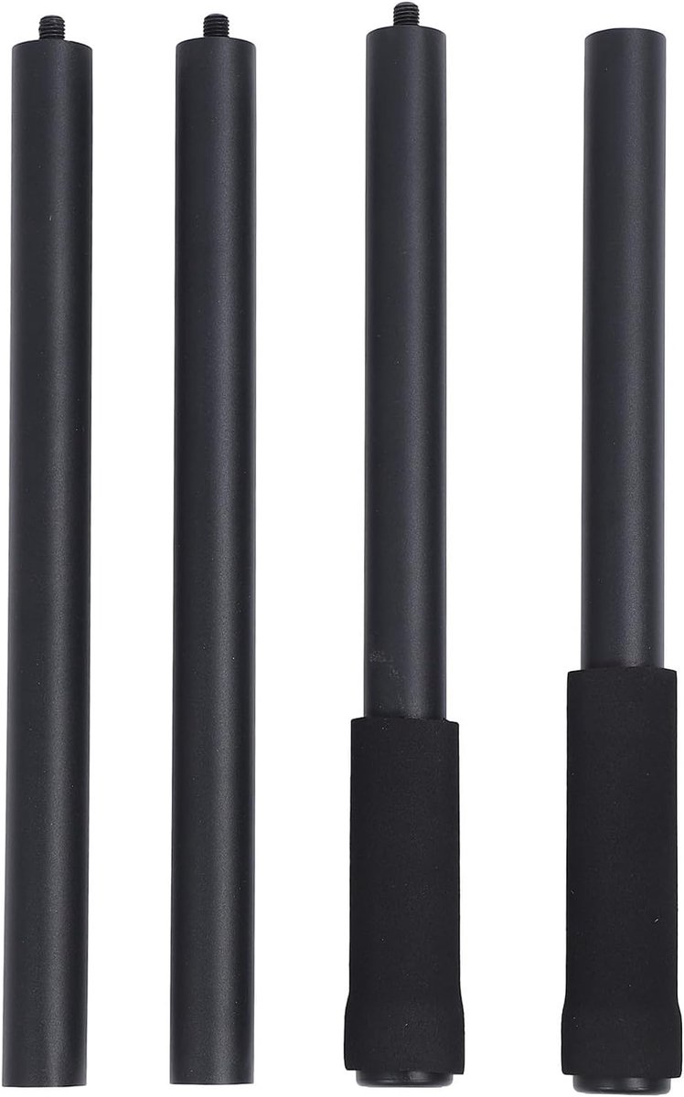 Yoga Stick Mobility Stick Stretching Stick Verstelbaar 30 45 60 Inch Verbeter de Flexibiliteitssterkingsbalans met Stalen Staven Schuimhandgrepen voor Yoga Fitness Kern Training
