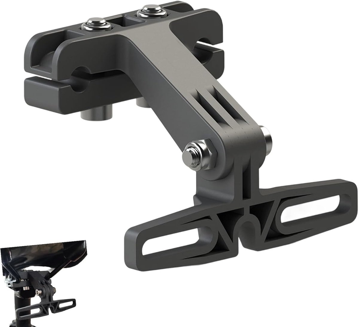 elektrische fietshouder, camera fietshouder, fietshouder achter voor fietsaccessoires, zwart
