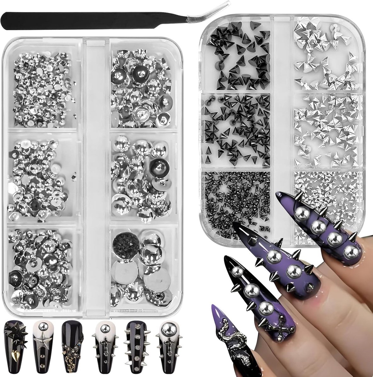 Metal Punk Nail Art Studs", nl_BE: "Mini Metal Punk Nail Art Studs