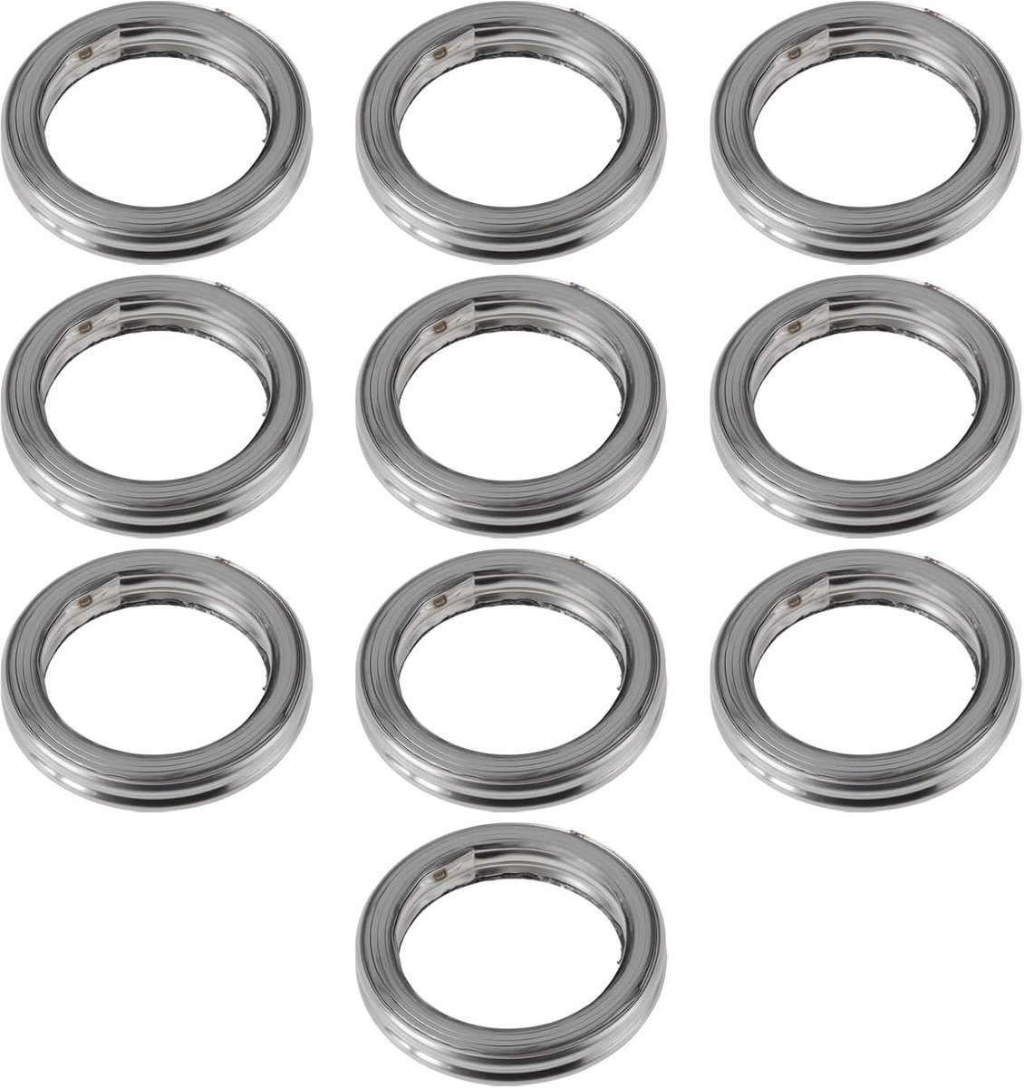 10 stuks 30x22mm scooter uitlaatpakkingen voor 50cc GY6 4T 139QMB / 139QMA