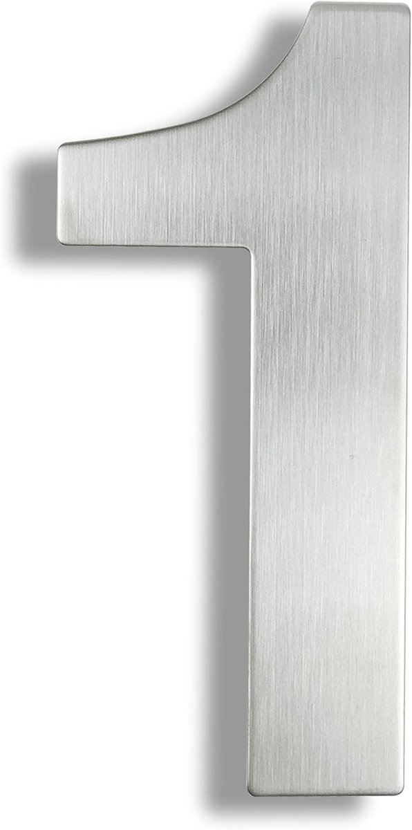 Huisnummers Voor Metalen Deuren 30cm Huisnummer Rvs Adresbord Outdoor Zilver 12 In.Door Numbers Thuis Numeros Exterieur Groot (1)