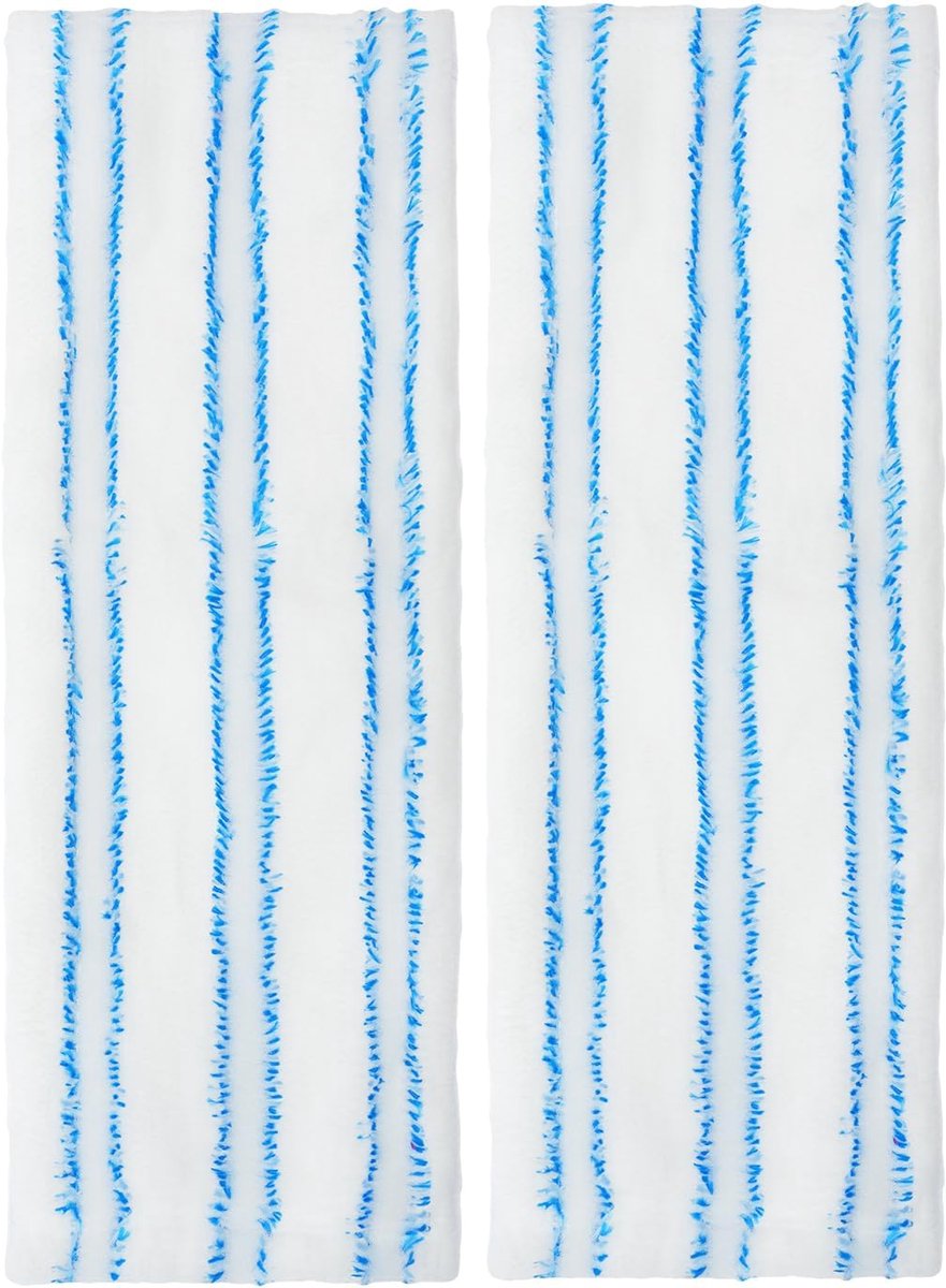 dweilhoes, 45 x 14 cm, 2 stuks | Reservehoes voor vloerwissers, universele compatibiliteit, hogere kwaliteit, wasbaar en herbruikbaar, breed toepassingsgebied
