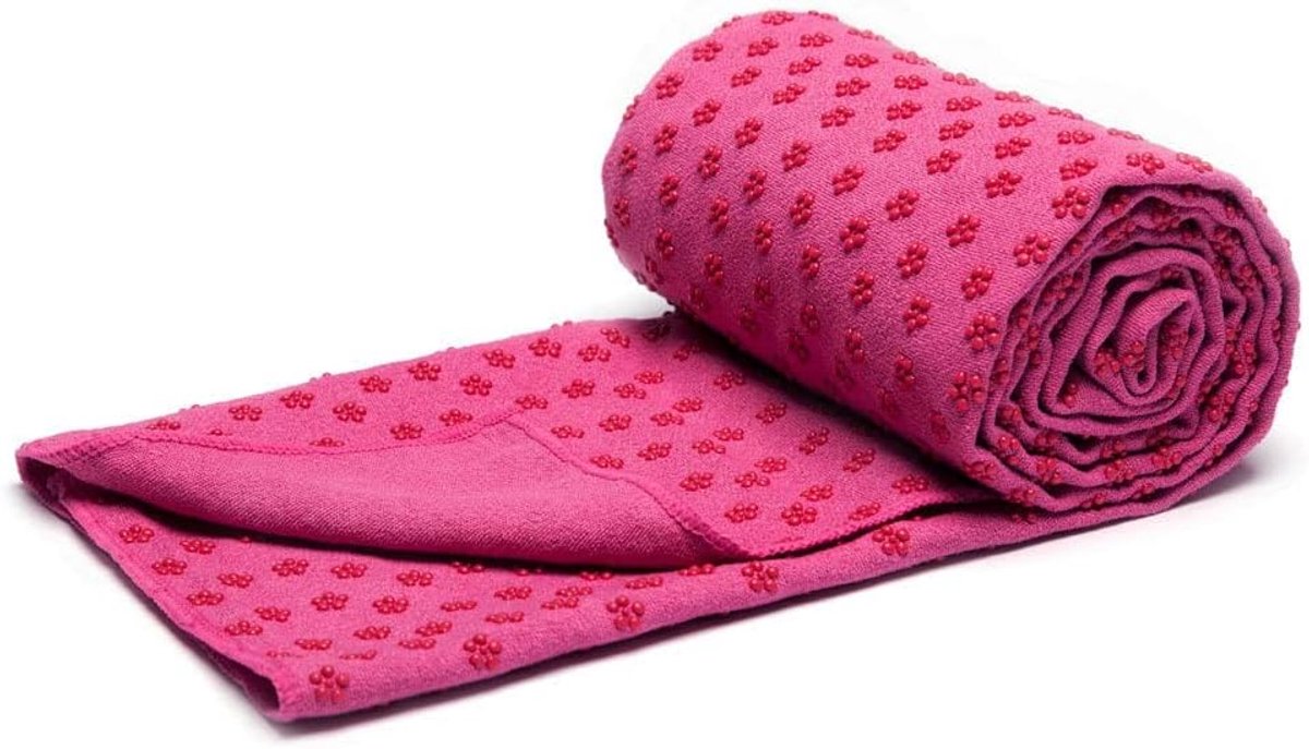sneldrogende yogahanddoeken (6 kleuren) met draagtas van mesh, extra lang (62 x 183 cm)