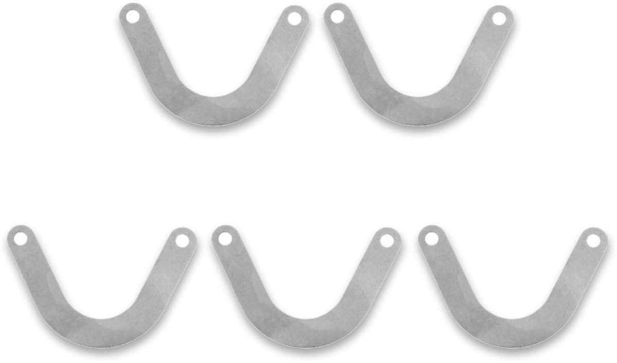 Dailygoods - 5-delige U-vormige Ventielplaat voor Luchtcompressor - Duurzaam en Kwalitatief