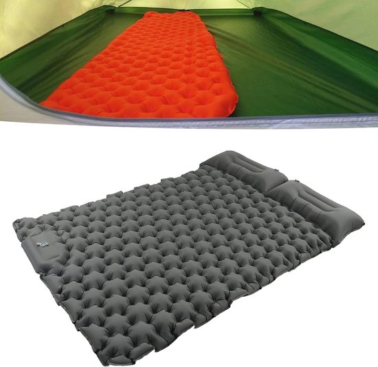 Isomat Campingmat - Slaapmat - Kamperen en Reizen - Geïntegreerde Voetpomp - 196 x 125 cm - Nylon van Isomat — afbeelding 4