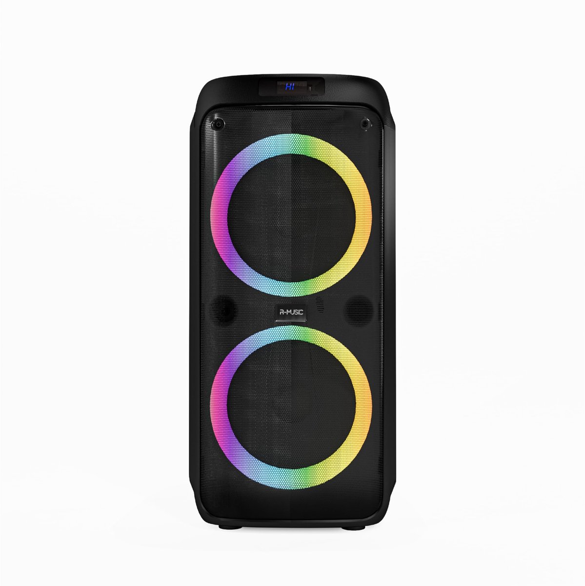 SnelShoppen - High Power Bluetooth Luidspreker met 11 Uur Batterijduur, RGB Verlichting, Karaoke-Modus, Microfoon en Equalizer voor Feest, Camping en