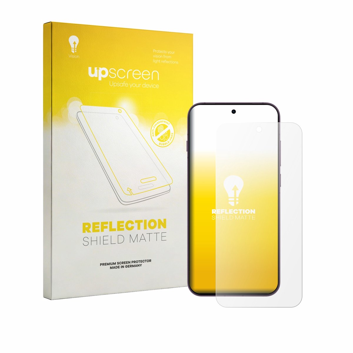 upscreen - Screenprotector voor Oppo Reno 16 - Folie Beschermfolie anti glare matte