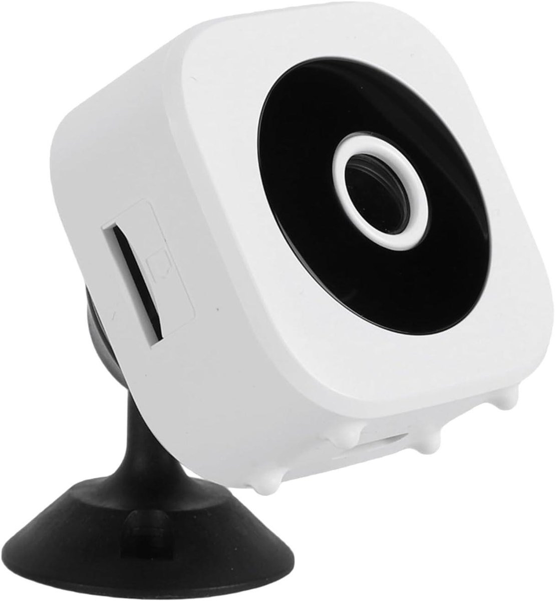 Beveiligingscamera Binnen - Babyfoon Huisdiercamera - Huisbewaking Thuis - Tweerichtingsaudio Nachtzicht - 11 x 8 x 4 cm - Wit