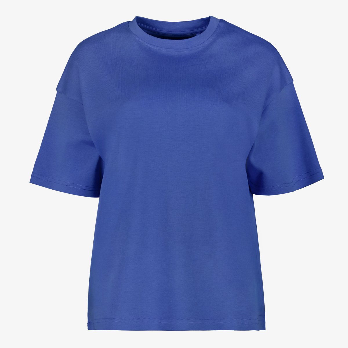 TwoDay oversized dames T-shirt blauw - Maat XL