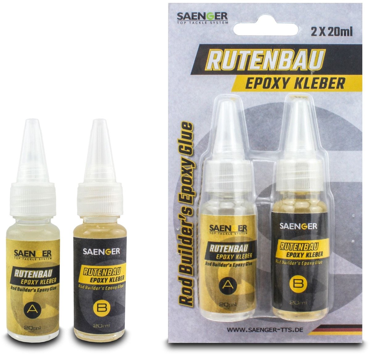 Saenger Hengelbouw Epoxy Lijm 2x20ml