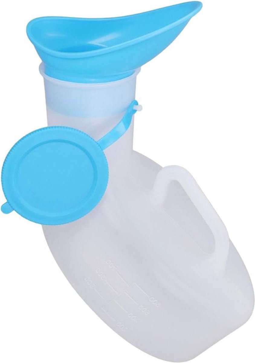 - Urine Fles - Draagbaar - Grote Capaciteit - Lekvrij - Patiënt Urinoir - Reizen Ziekenhuis - Morsbestendig - Man Vrouw - 800ml Vrouw - Dagelijkse Zorg Voor Het Moederschap.