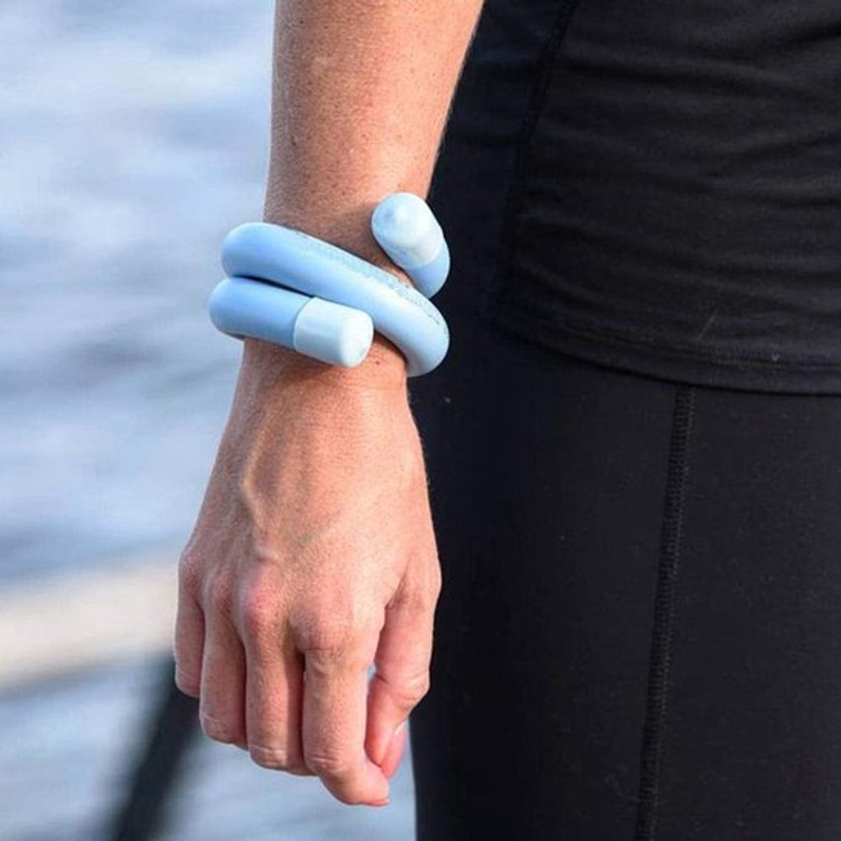 Gewichtarmband Lichtgewicht - Draagbare Sportuitrusting - Verstelbaar voor Armmaat - Eenvoudig te Reinigen - Geschikt voor Yoga/Fitness - Gewichtshandboeien