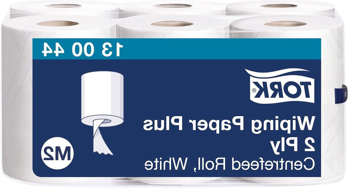 Polishing Paper - Poetsrollen Schoonmaakpapier - Vloeistoffen Opnemen - Extra Absorberend - 6 rollen x 368 vellen - Wit