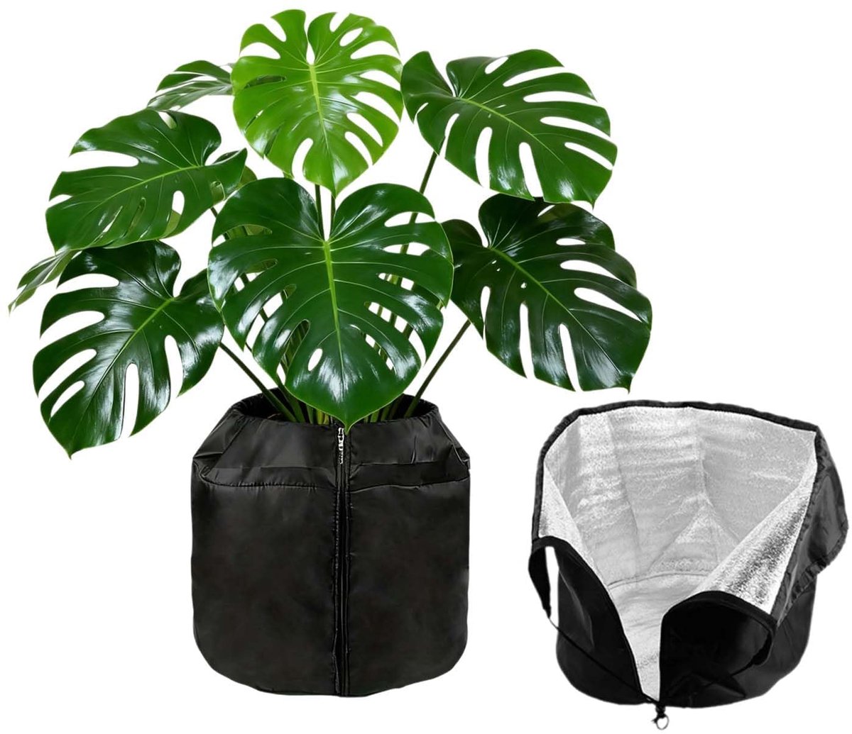 Dailygoods - Vorstbescherming Potplanten 45 x 50 cm - Met Trekkoord en Ritssluiting