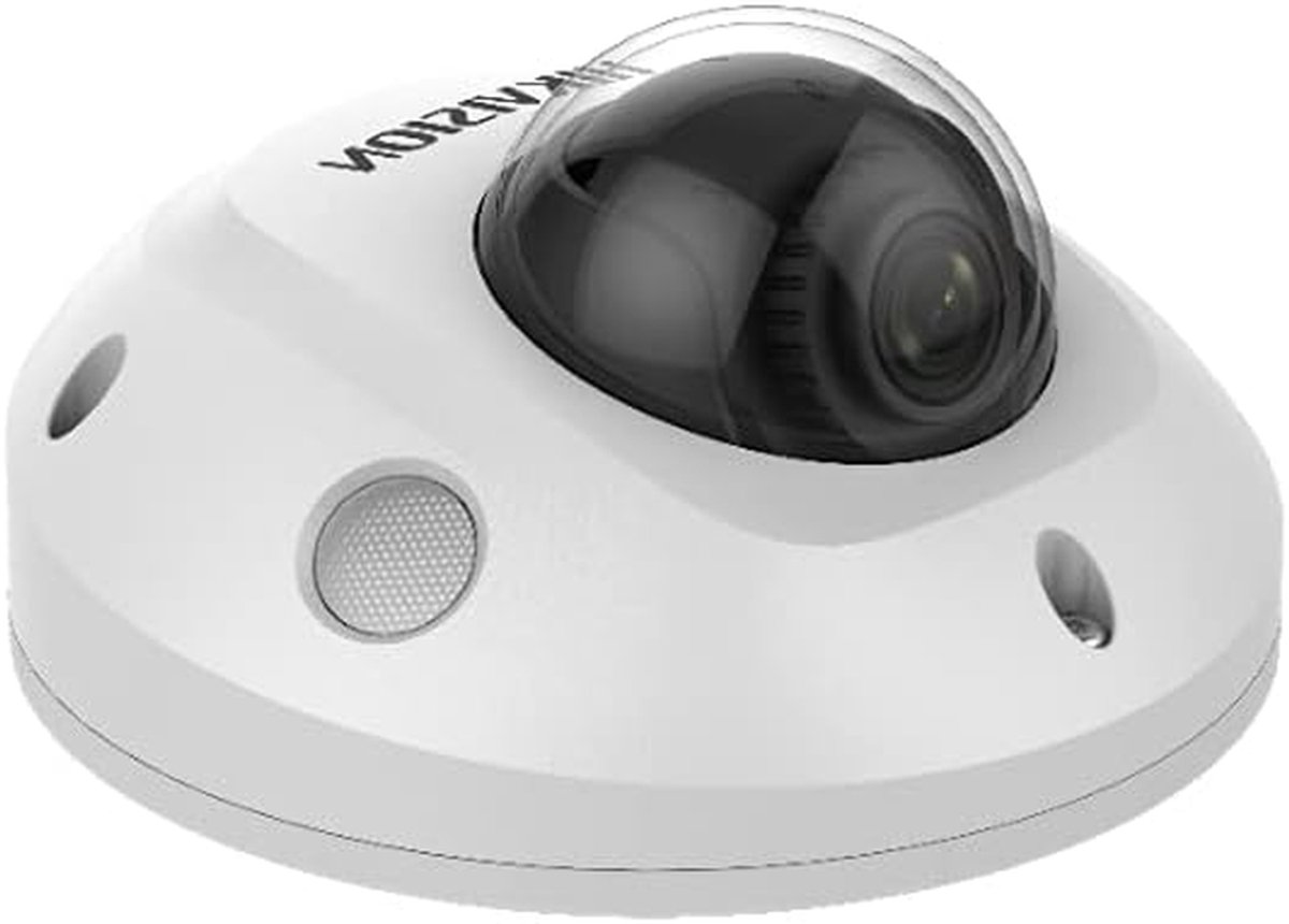 Dome bewakingscamera - Beveiligingscamera Koepel - Huis Beveiligen - 4 Megapixel Dubbele Full HD - 30 m verlichting - Wit