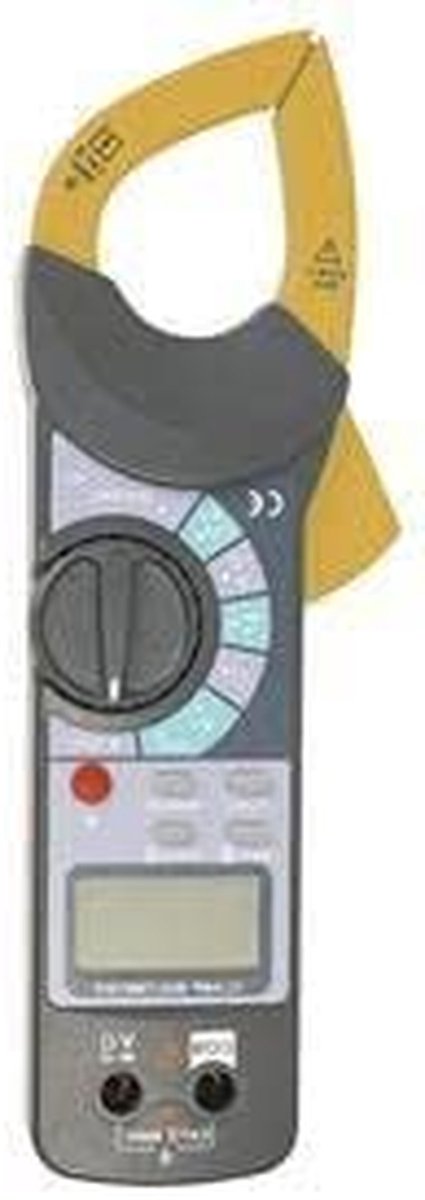 Digitale Ampere Tang - Stroomtang Multimeter - Stroom Meten - Automatische Bereik - 1000V AC/DC - Geel