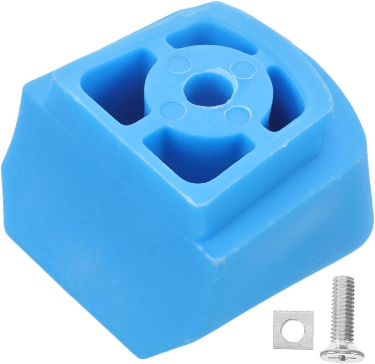 Kinder Roller Skate Remblokken - Remstoppers Skates - Veilig Remmen - Universele Pasvorm - 4.50X4.20X2.60CM - Hemelsblauw