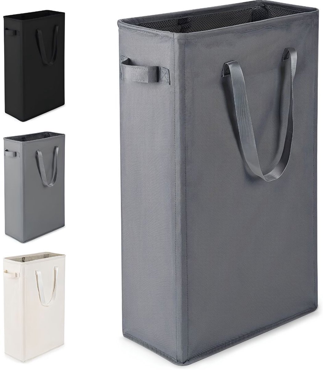 NIVA® Wasmand - Wasmanden - Wassorteerder - Grijs - 19cm x 61cm x 39cm
