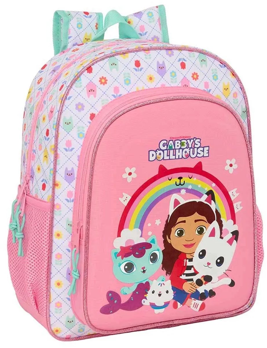 Safta Gabby´´s Dollhouse 15l Rugzak Roze Kinderen
