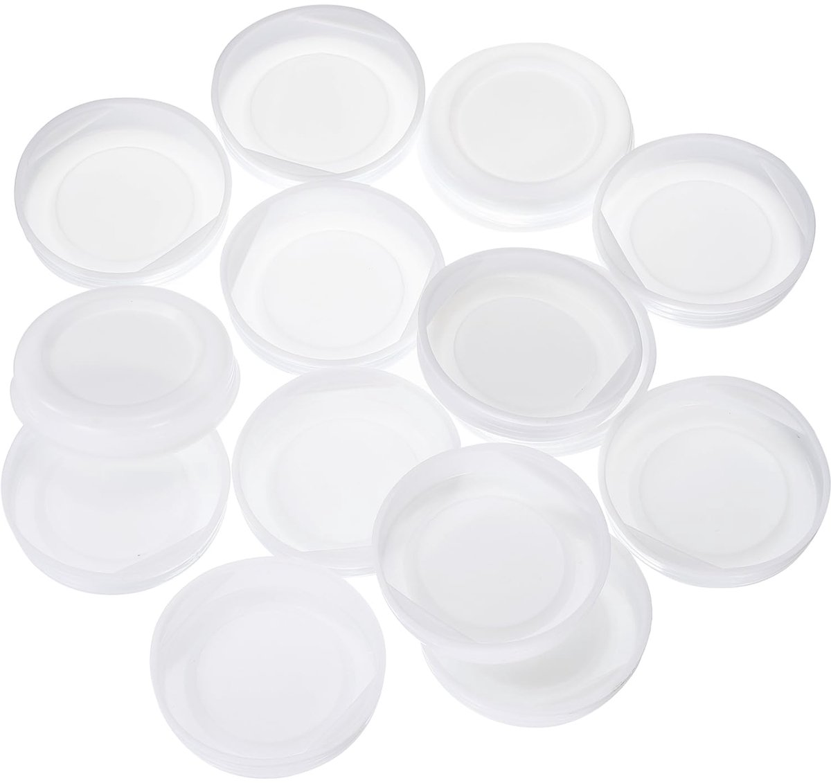 Dailygoods - Set van 100 Verzendkappen voor Kartonnen Verzendbuizen - 5cm ID