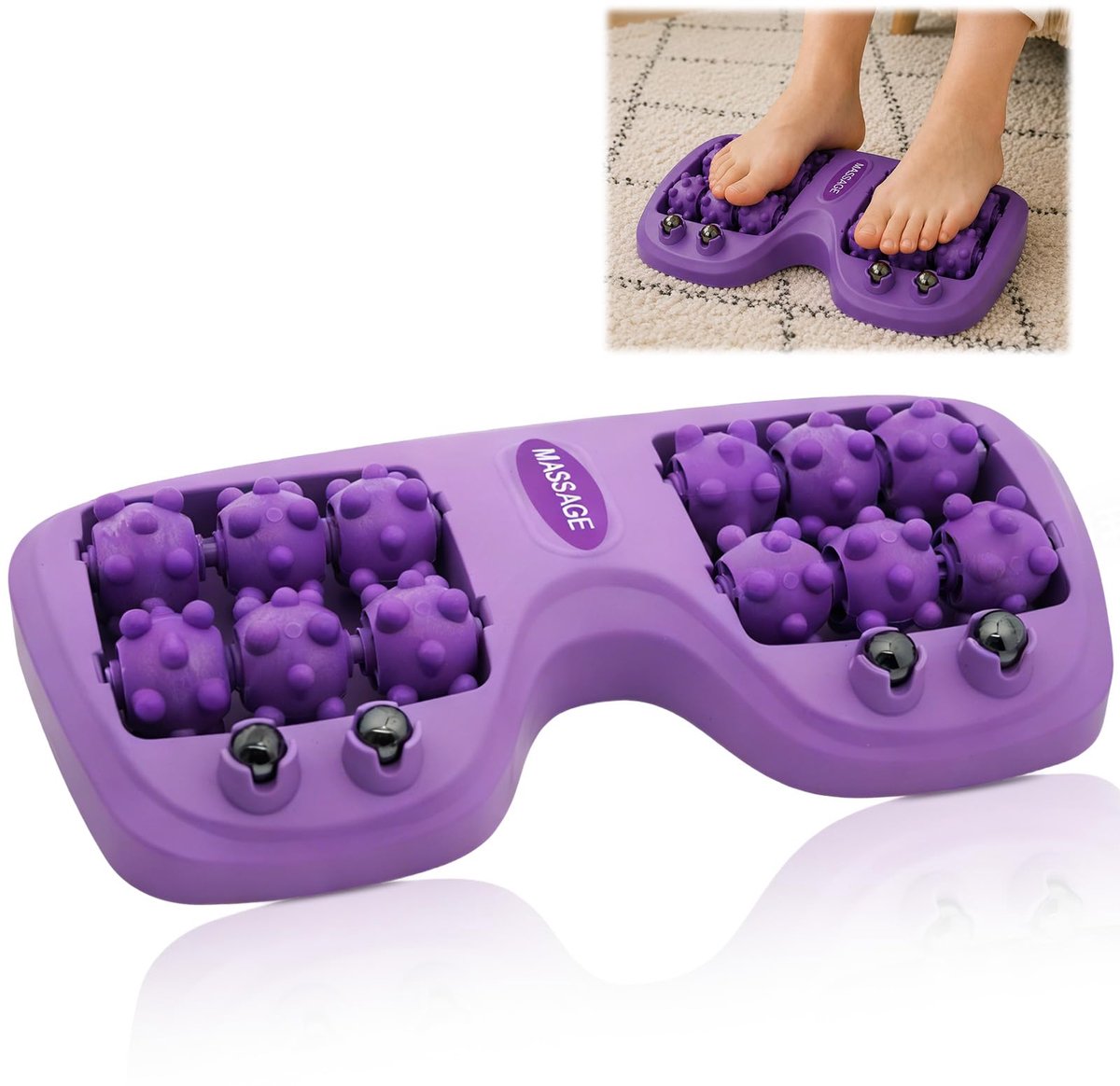 Dailygoods - Voetmassageroller - Ontspanningsapparaat voor Stressvermindering
