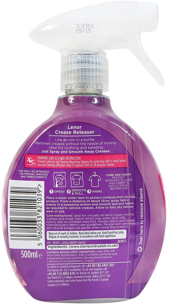 Dailygoods - Crease Releaser - Exotische Bloei voor Kledingverzorging