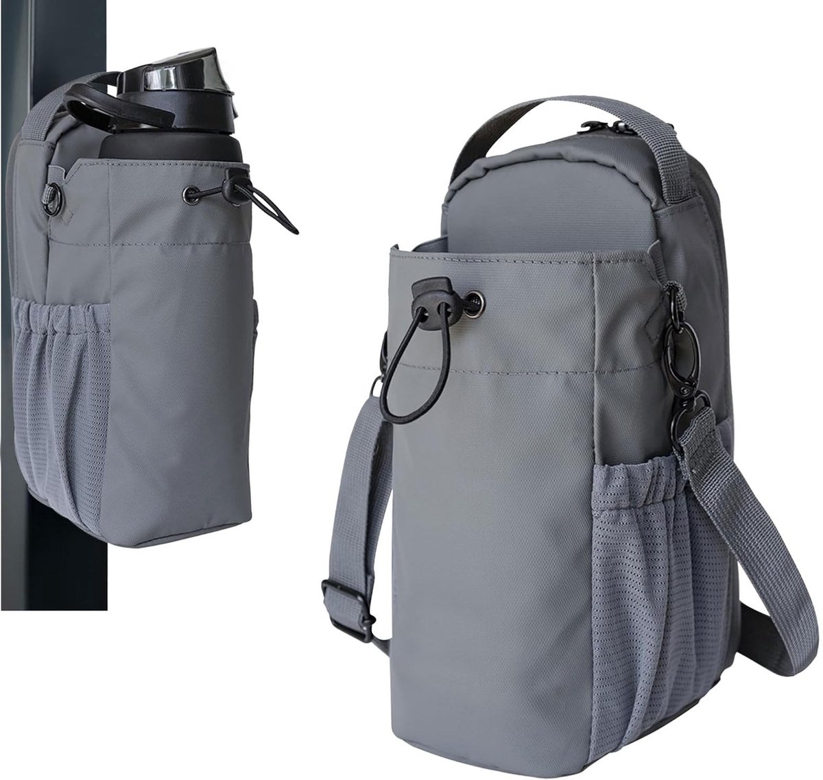 Dailygoods - Magnetische Sporttas met Flessenhouder - Waterdichte Gymtas voor Vrije Tijd en Reizen
