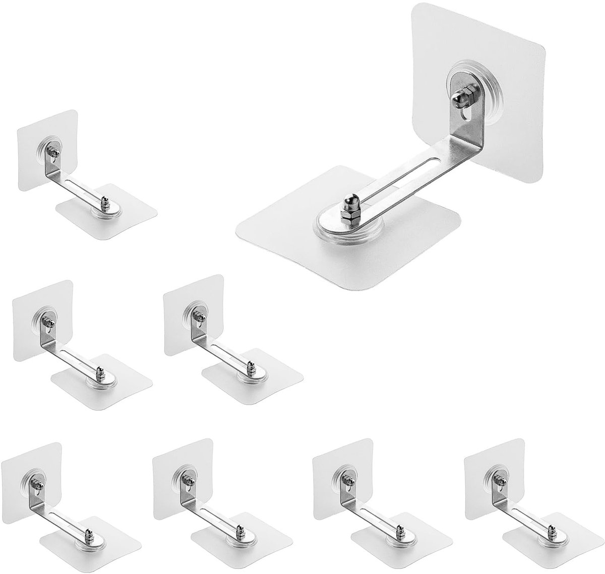 Dailygoods - Tiltbescherming voor Meubels - 8 Paar Zelfklevende Wandmontage