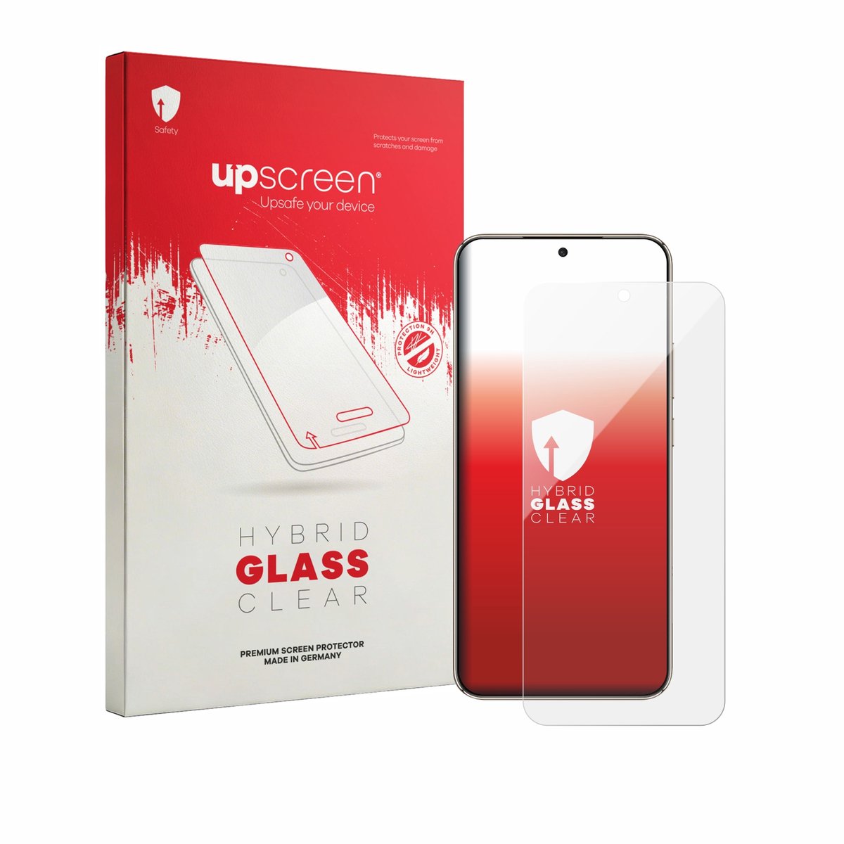 upscreen - Screenprotector voor Honor X 70 Pro Max - Folie Beschermfolie Beschermglas transparant