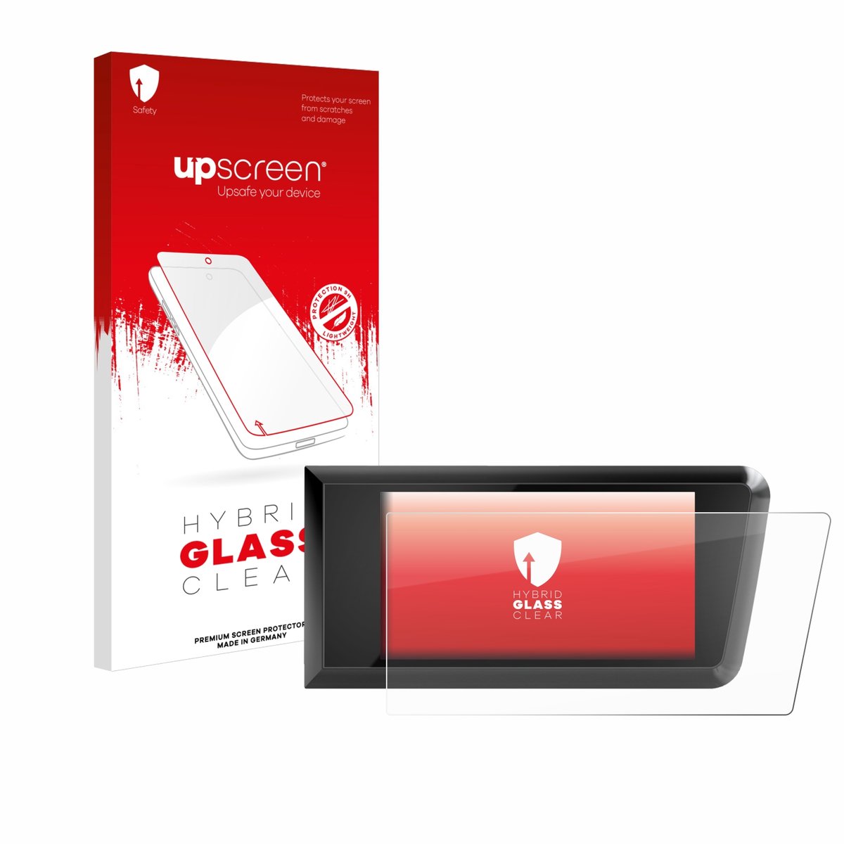 upscreen - Screenprotector voor Bosch Purion 400 - Folie Beschermfolie Beschermglas transparant