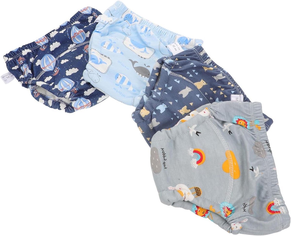 Potty Training Pants - Oefenbroekjes - Zindelijkheidstraining - Absorberend en Ademend - 4 Stuks - Multicolor