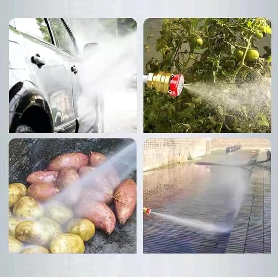 Draadloze Hogedrukreiniger - Accu reiniger - Buiten reinigen - Verstelbare spuitkop - 2 kg - Enkel attribuut — afbeelding 5