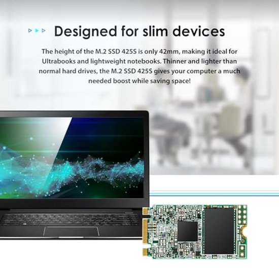 Interne SSD - Opslag Schijf - Laptop Upgrade - Compact Formaat - 1 TB - Zilver — afbeelding 3