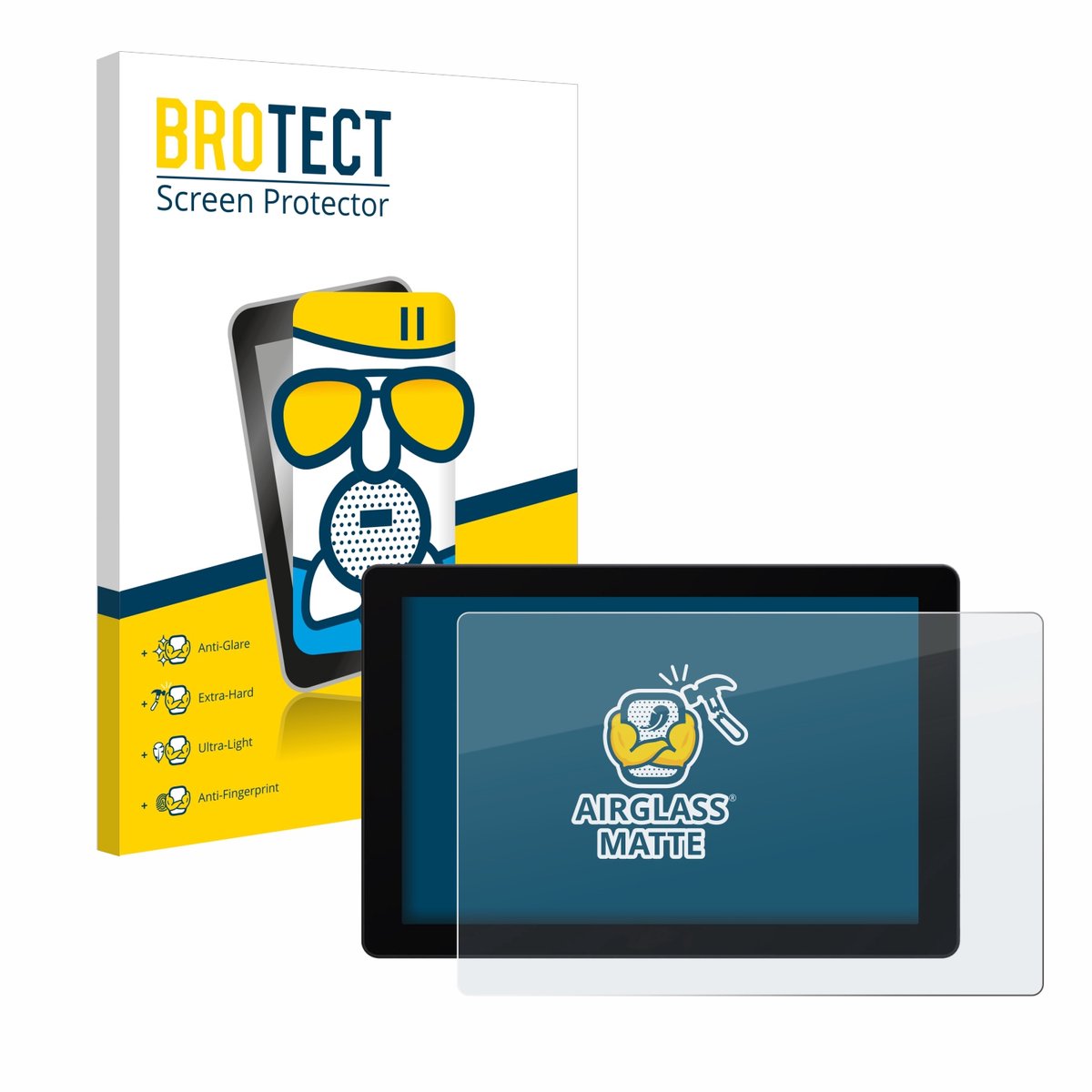 BROTECT - Screenprotector voor SmallHD Cine 7 - Folie Beschermfolie Beschermglas matte
