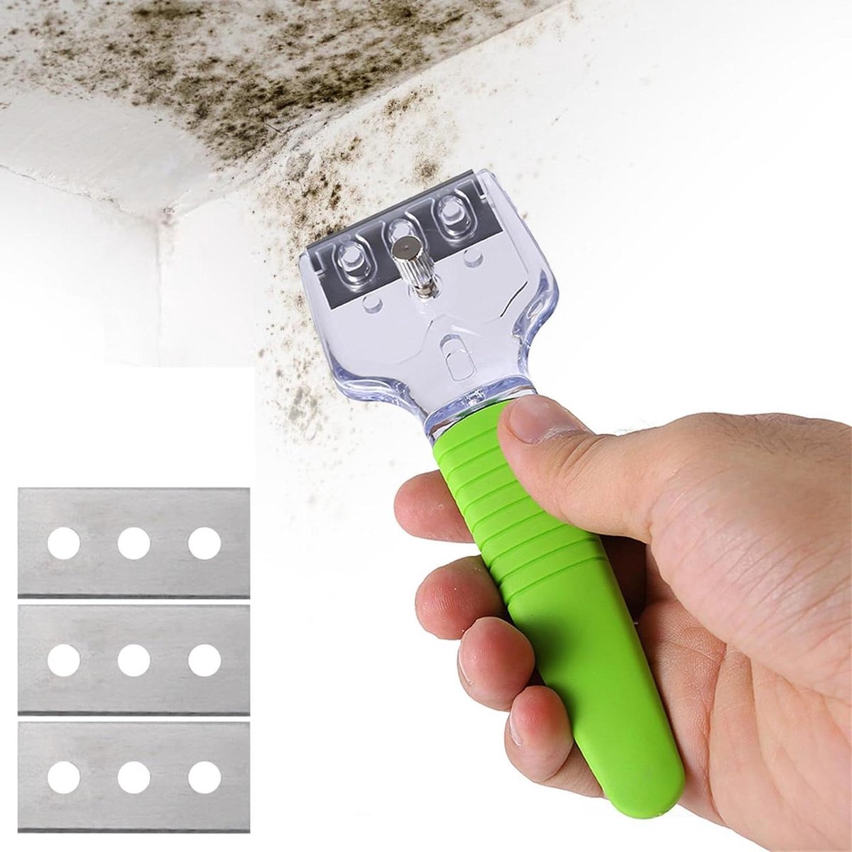 Keukenschraper - Kookplaatschraper Ovenreiniger - Verwijderen Lijmresten - Compact Lichtgewicht Ontwerp - 16 x 5.5 cm - Niet gespecificeerd