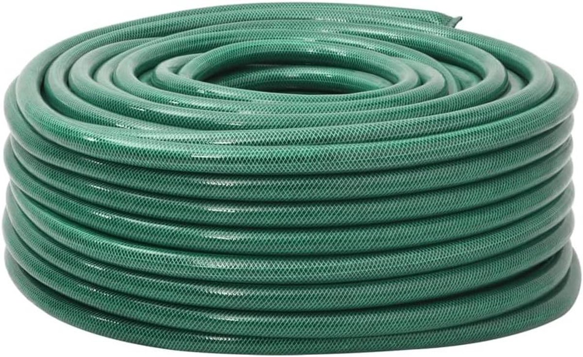 Tuinslang Groen - Waterleidingslang PVC - Tuin Irrigatie - Knikbestendig Flexibel - 30 meter 1 inch - Groen