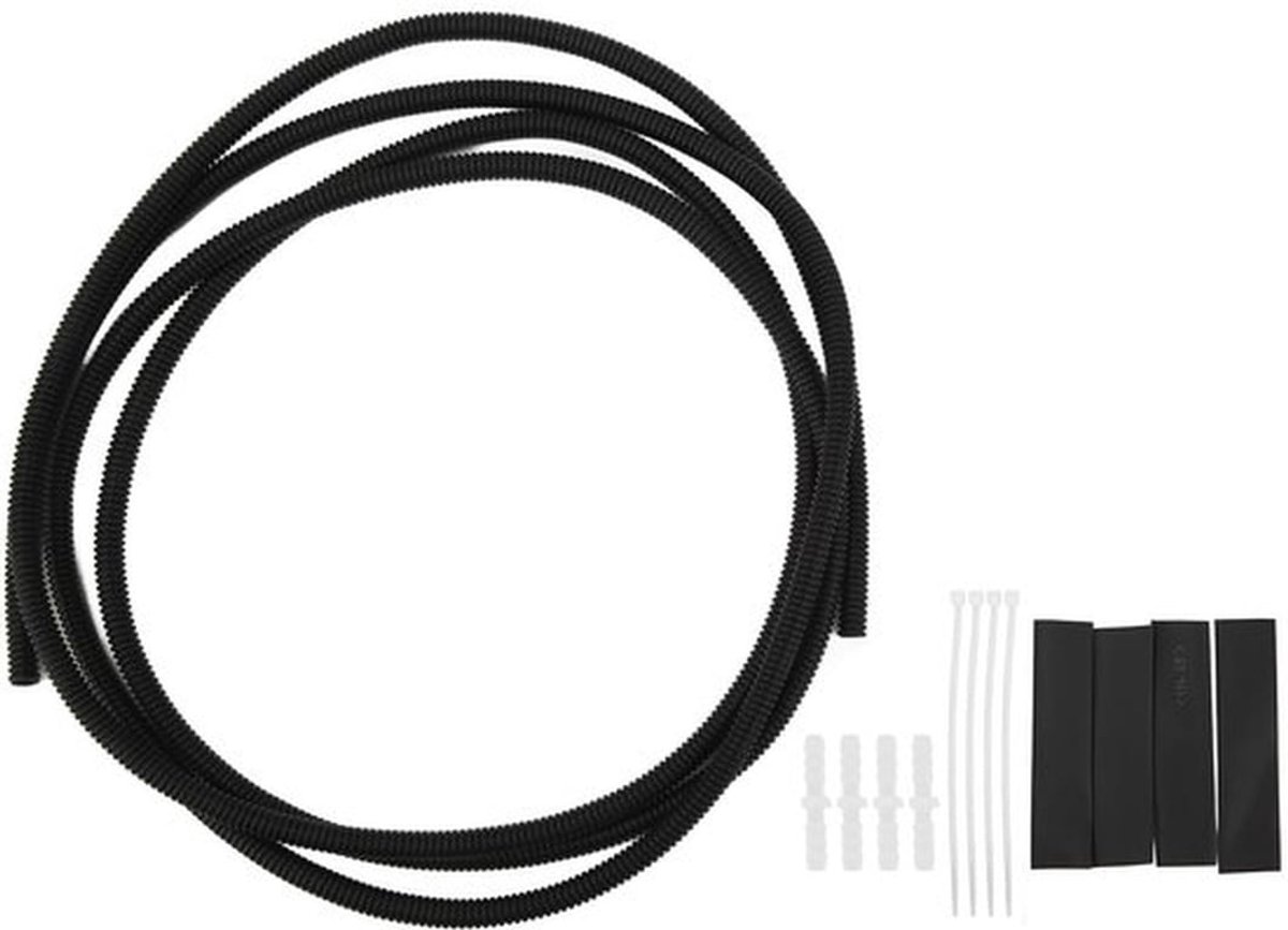 Ribbelbuis Reparatie - Ruitensproeierinstallatie - Ruitensproeiervloeistofslang - Reparatieset 2,6 m - Hoogwaardige Onderdelen - Betrouwbare Prestaties - Sproeislang