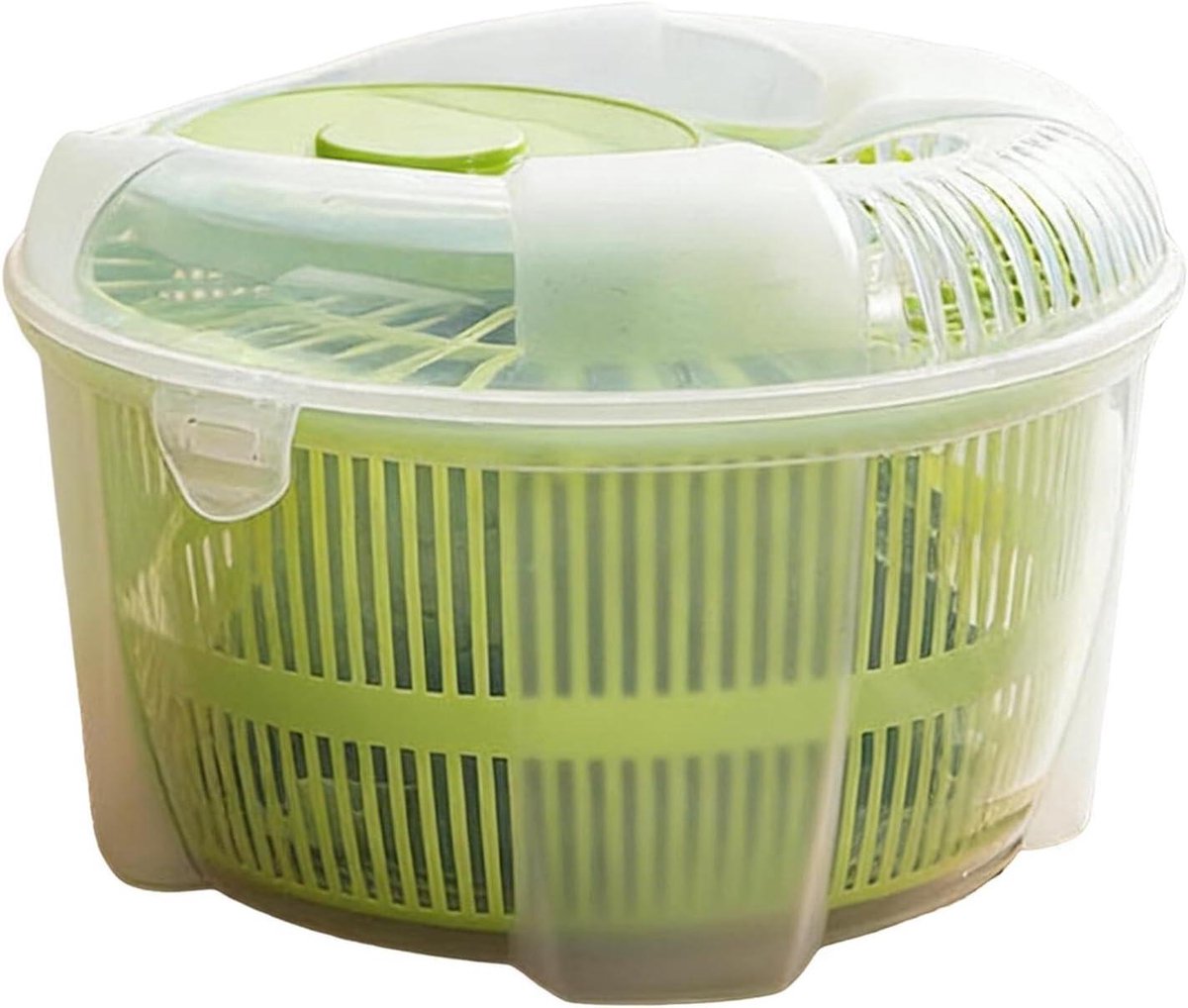 Sla Spinner - Groente Droger - Salades Maken - Efficiënte Vochtverwijdering - 23 x 23 x 17 cm - Groen