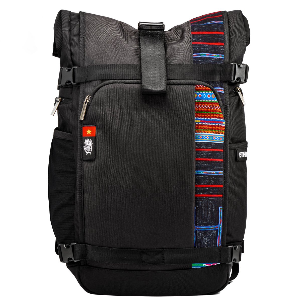 Ethnotek Raja 30 Liter Rolltop Rugzak / Backpack - Geschikt voor 15 inch laptops - Handbagage