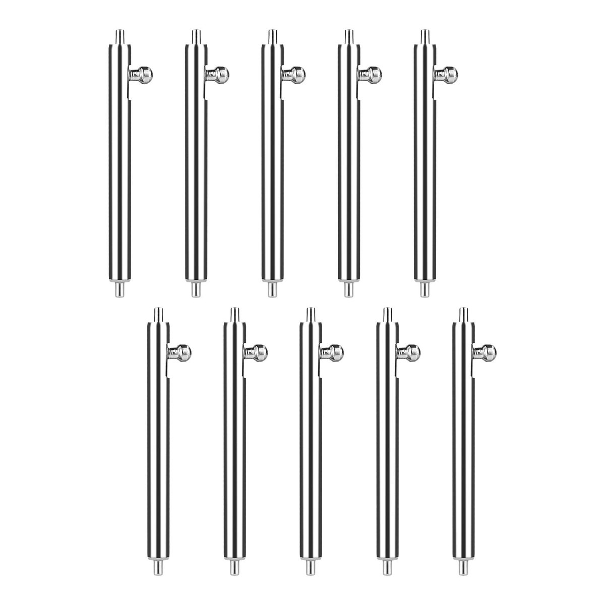 Dailygoods - 10 Stuks Snelle Ontgrendel Veerstangen - Vervangingspennen voor Samsung Galaxy Watch 6/5/4